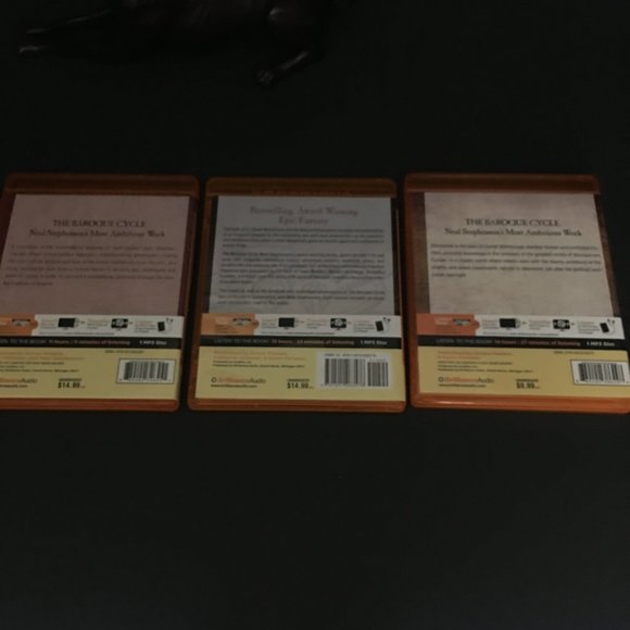 Neal Stephenson Audiobooks, Set of 3 - Picture 8 of 11